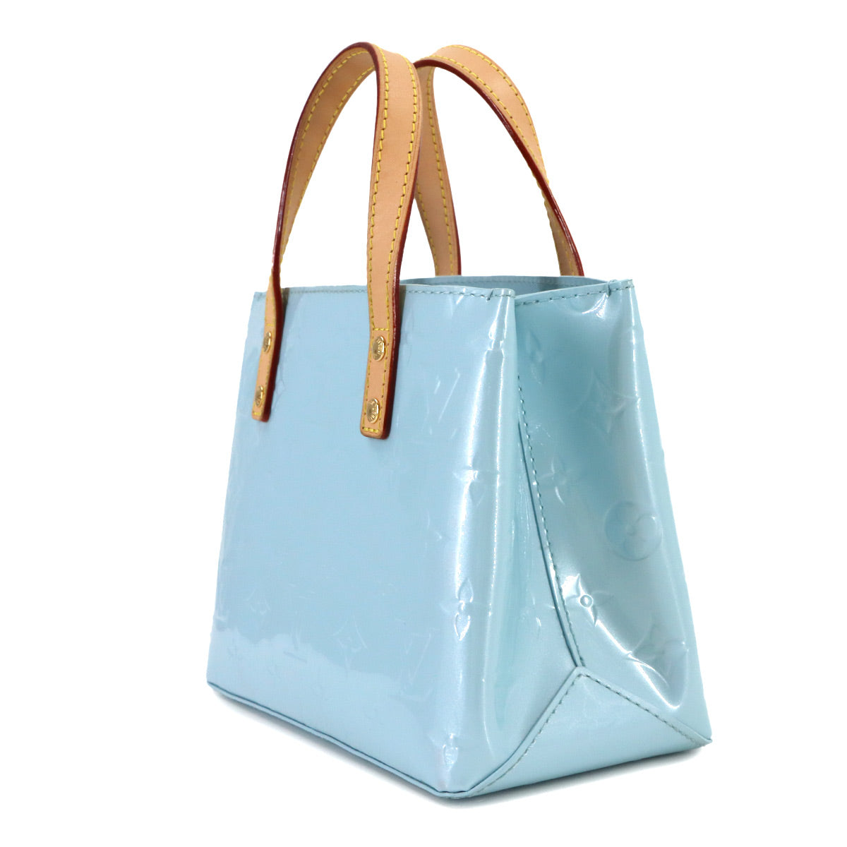 LV Remix Vernis Reede PM Hand Shoulder Bag Blue M24144