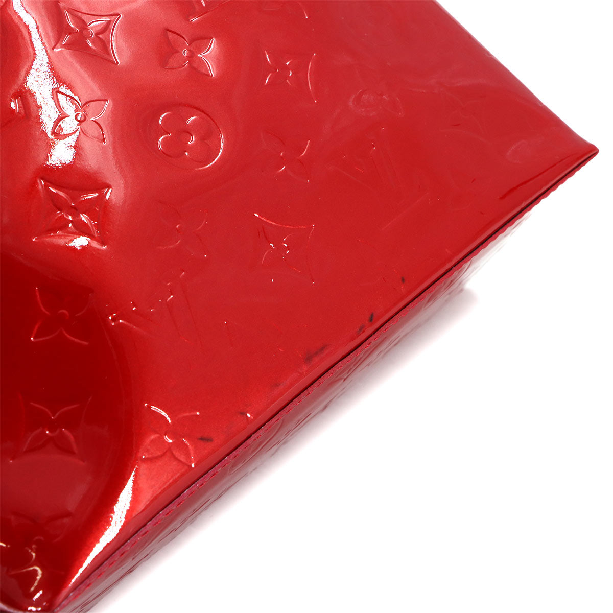 Vernis Reede PM Hand Bag Leather Pomme D'amour Red M91990