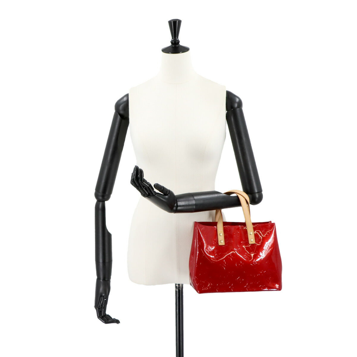 Vernis Reede PM Hand Bag Leather Pomme D'amour Red M91990