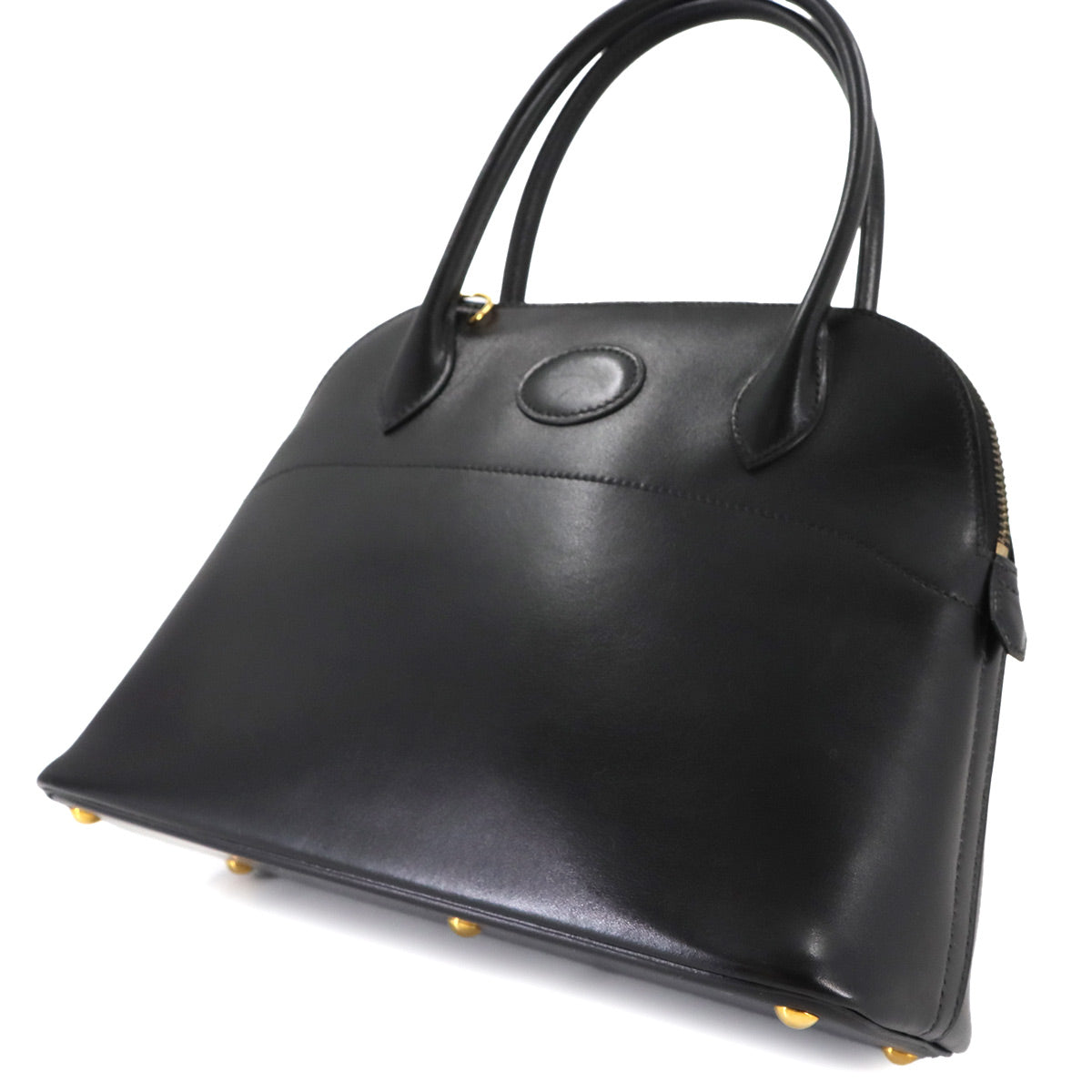 Bolide 27 Hand Shoulder Bag Box carf Black Purse