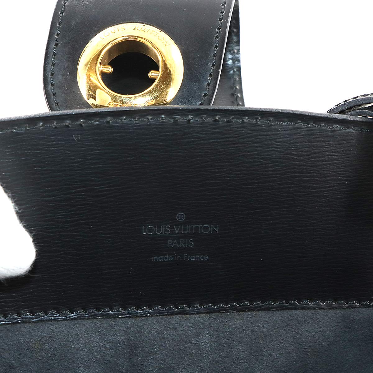 Epi Cluny Shoulder Bag Leather Noir M52252 Purse