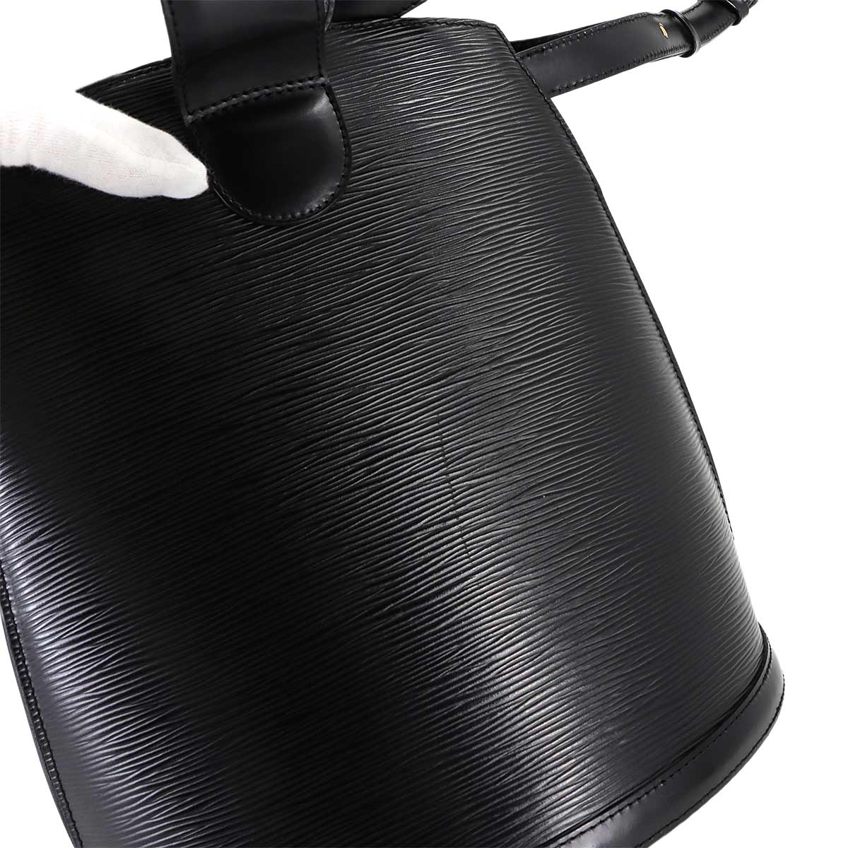 Epi Cluny Shoulder Bag Leather Noir M52252 Purse