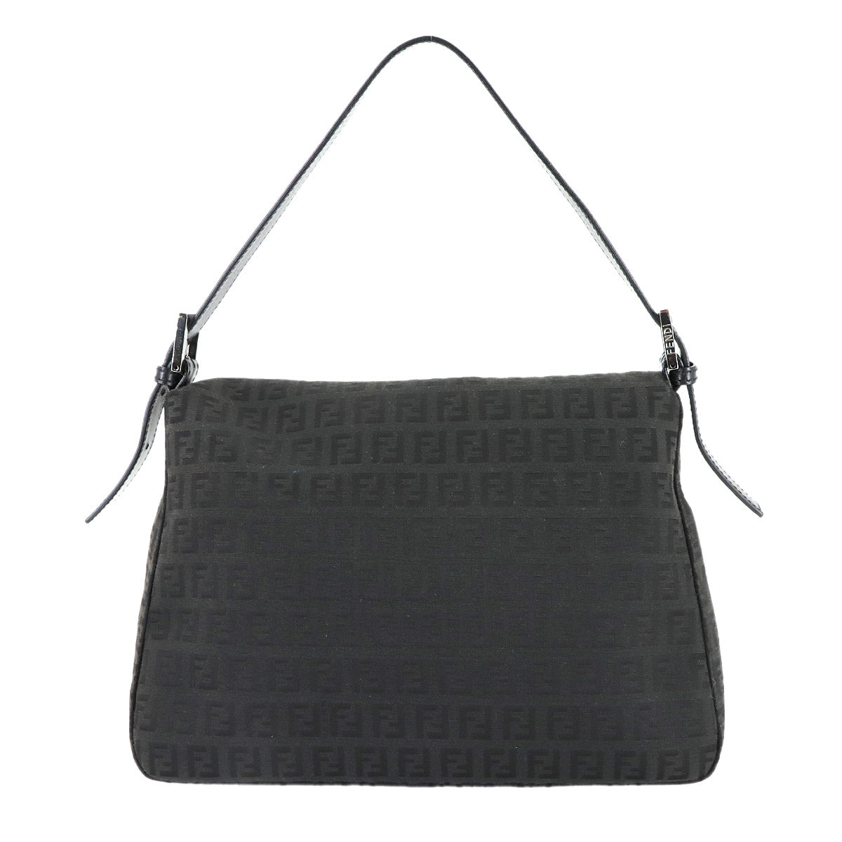 Zucchino Mamma Baguette Shoulder Bag Canvas Black 8BR001