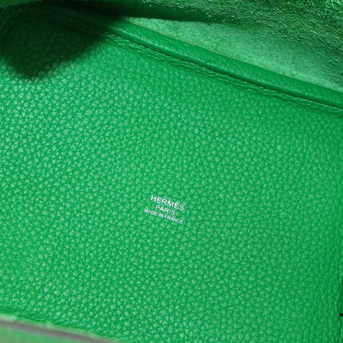 Picotin Lock PM Monochrome So Green Hand Bag Bambou