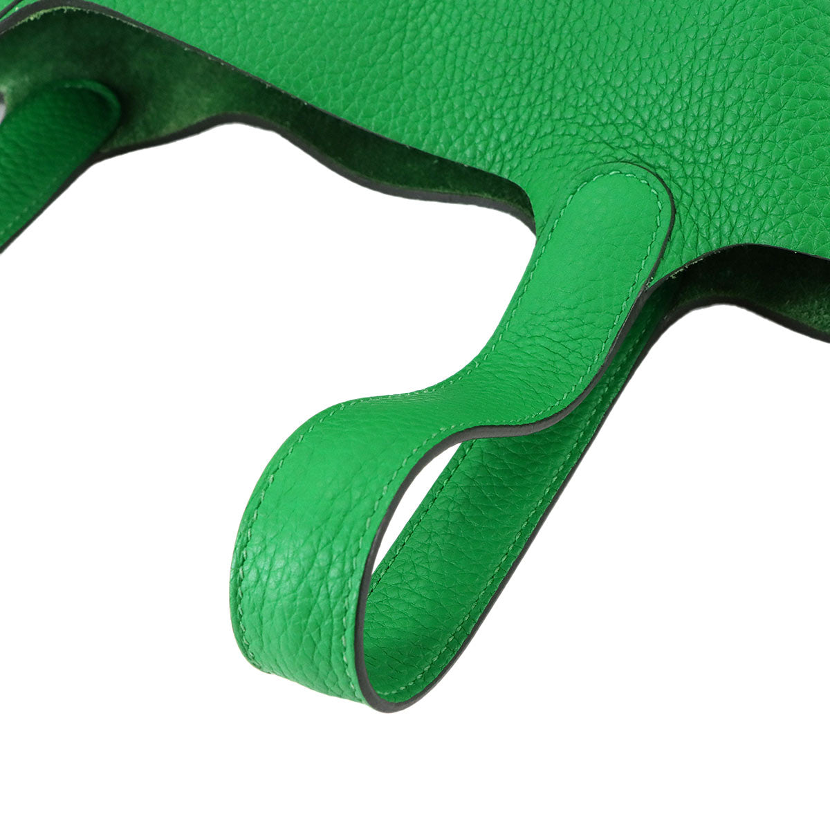 Picotin Lock PM Monochrome So Green Hand Bag Bambou