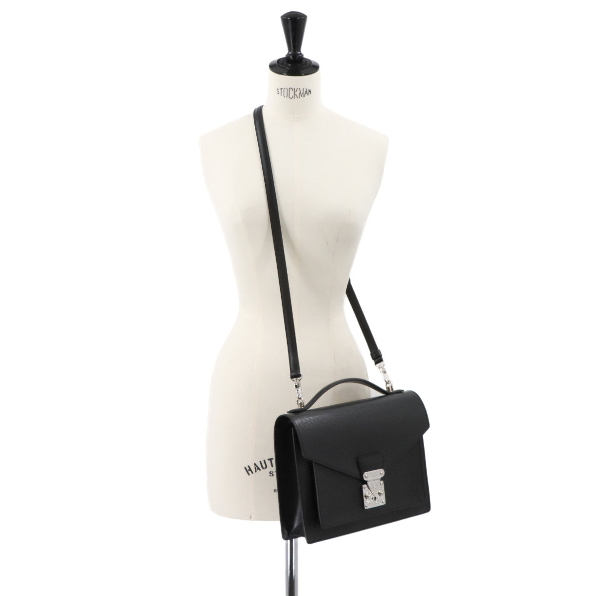 Epi Monceau 2way Hand Shoulder Bag Leather Noir M52792