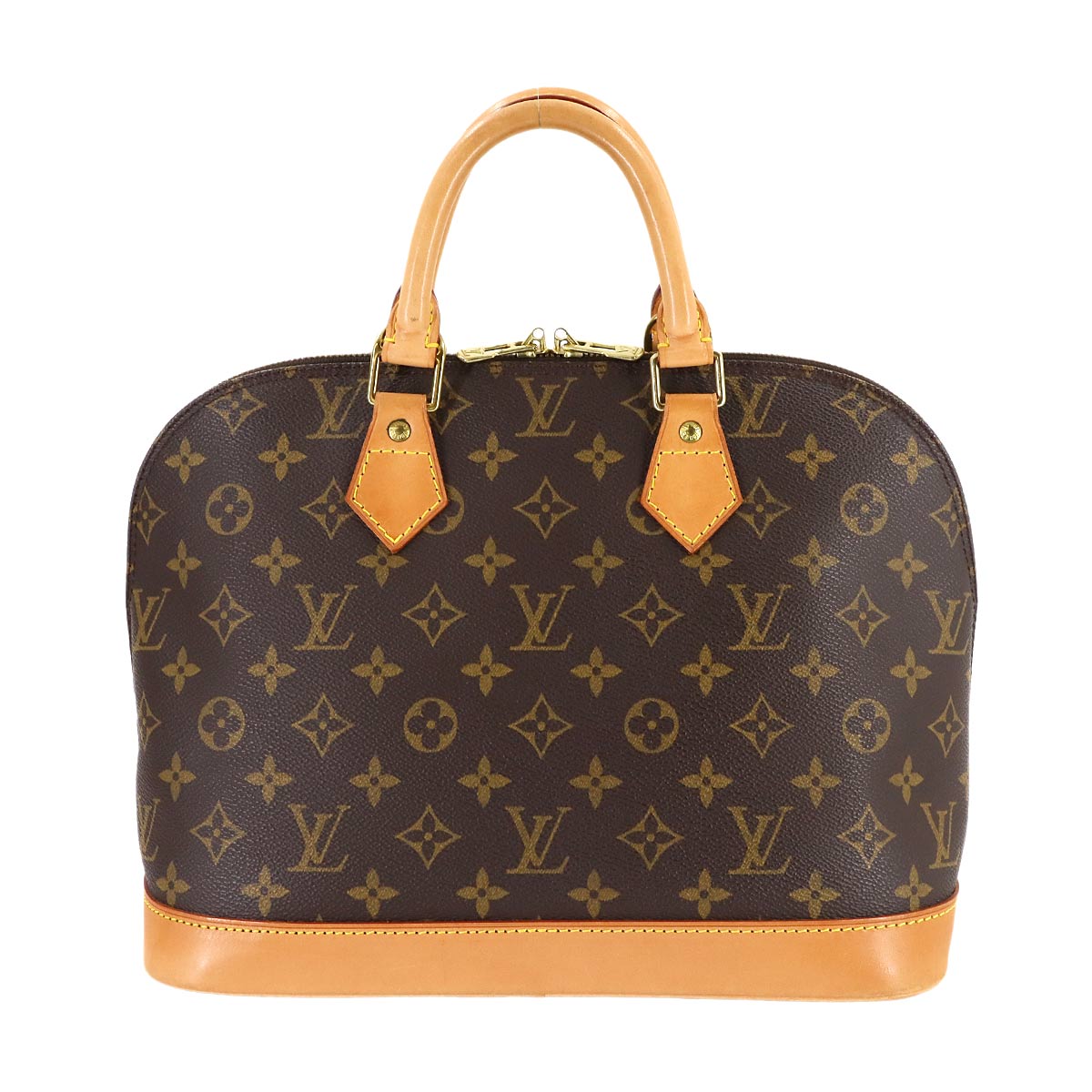 Monogram Alma Hand Bag Brown M51130 Purse