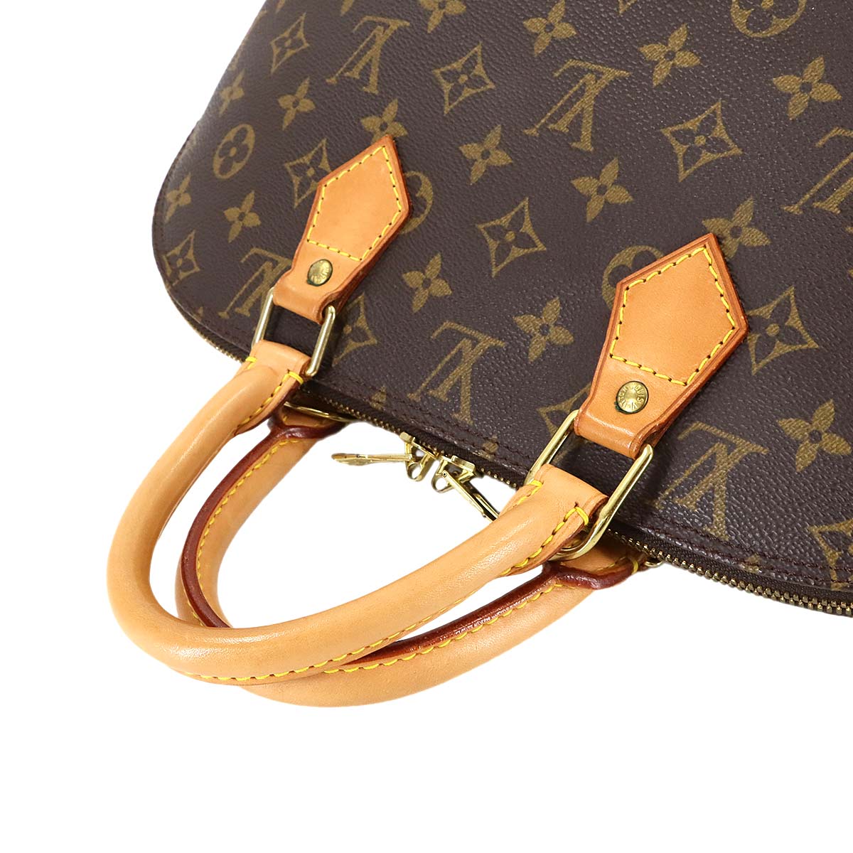 Monogram Alma Hand Bag Brown M51130 Purse