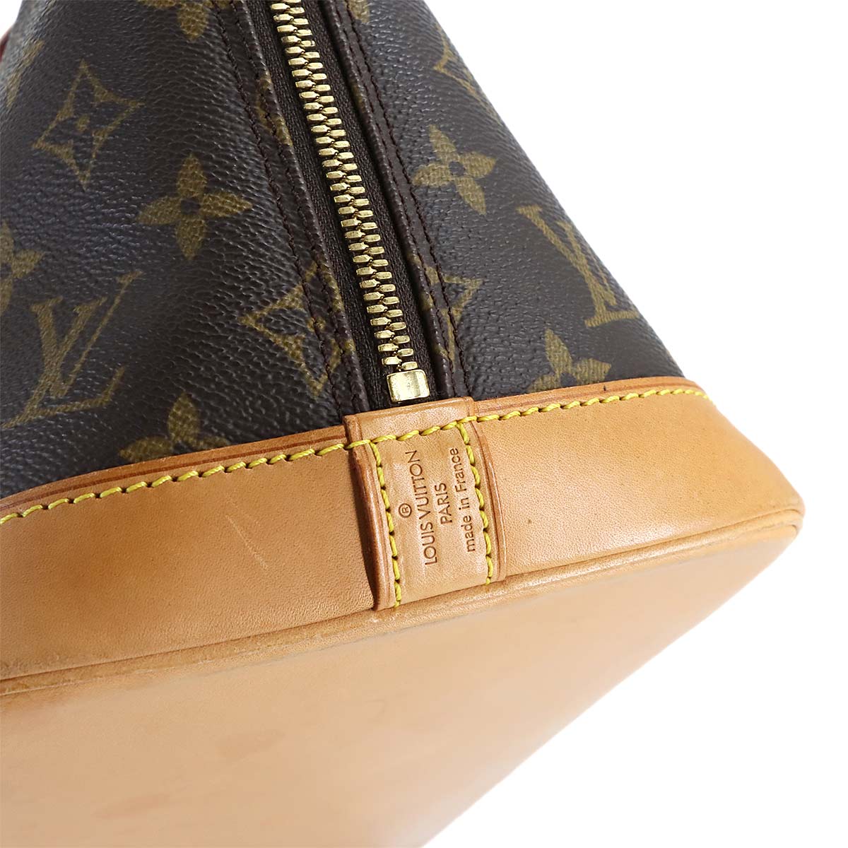 Monogram Alma Hand Bag Brown M51130 Purse