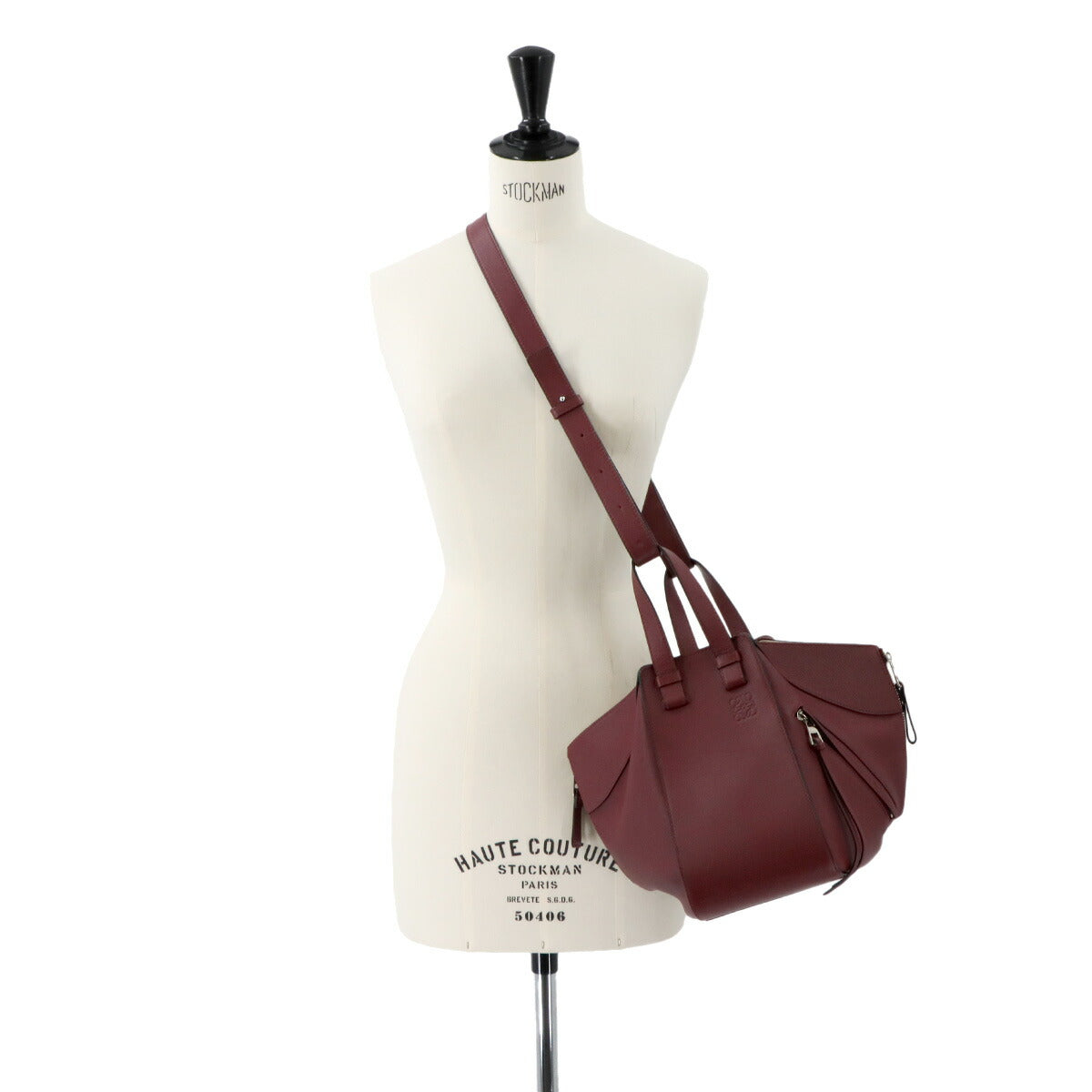 Hammock Small Hand Shoulder Bag Leather Bordeaux Purse
