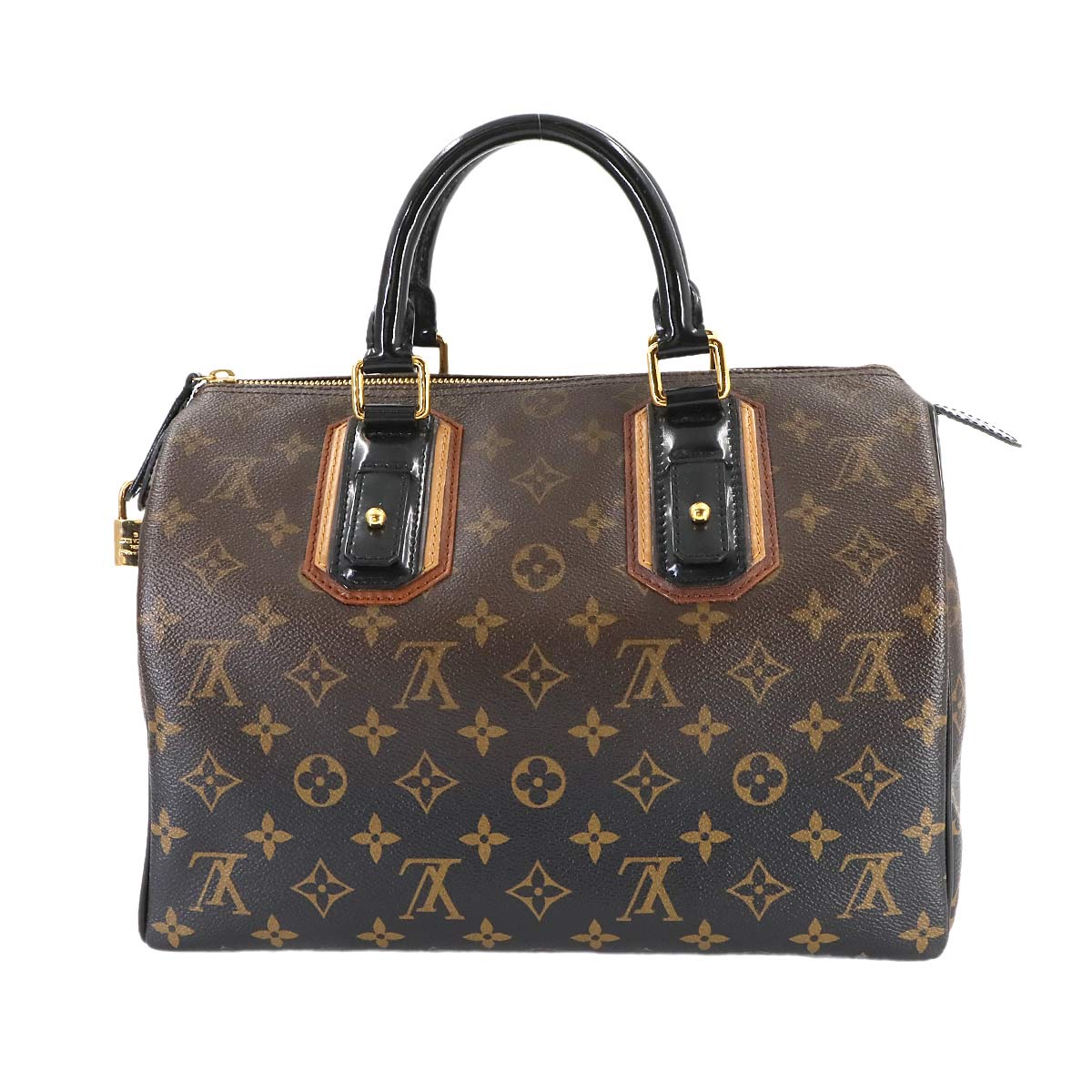 Monogram Mirage Speedy 30 Hand Bag Brown Black M95587