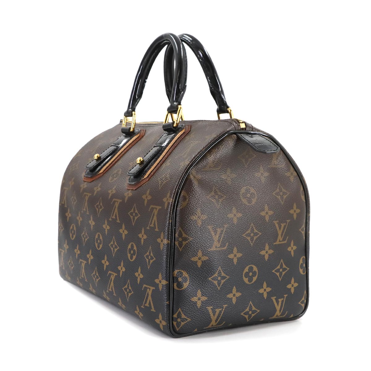 Monogram Mirage Speedy 30 Hand Bag Brown Black M95587