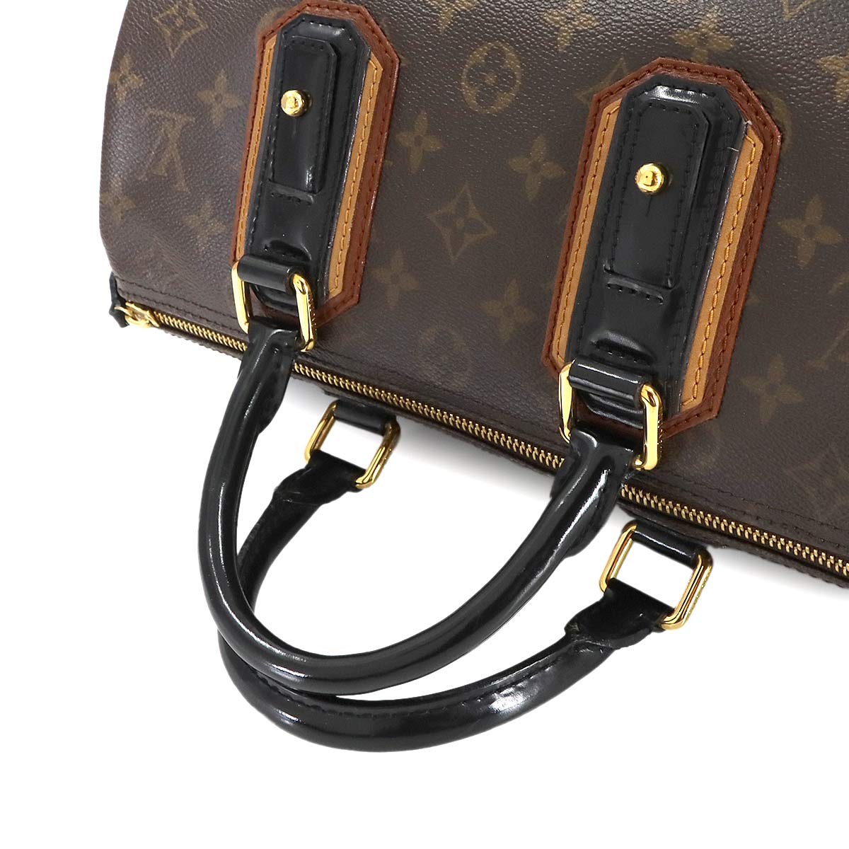 Monogram Mirage Speedy 30 Hand Bag Brown Black M95587