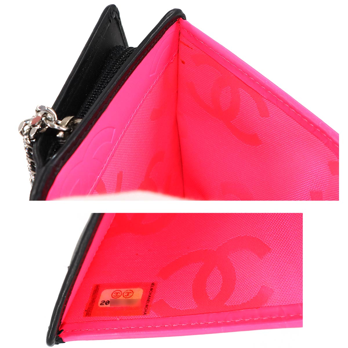 Cambon Line Wallet Leather Enamel Black A50080 Purse