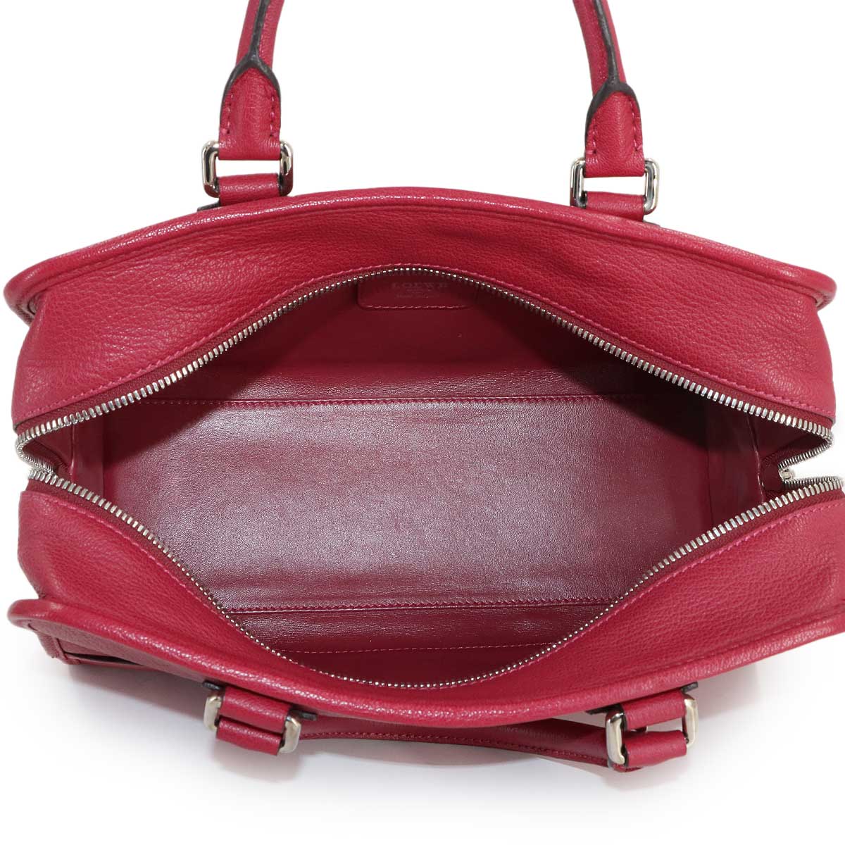 Amazona 28 Hand Bag Leather Red 352.35.A03 Anagram Purse