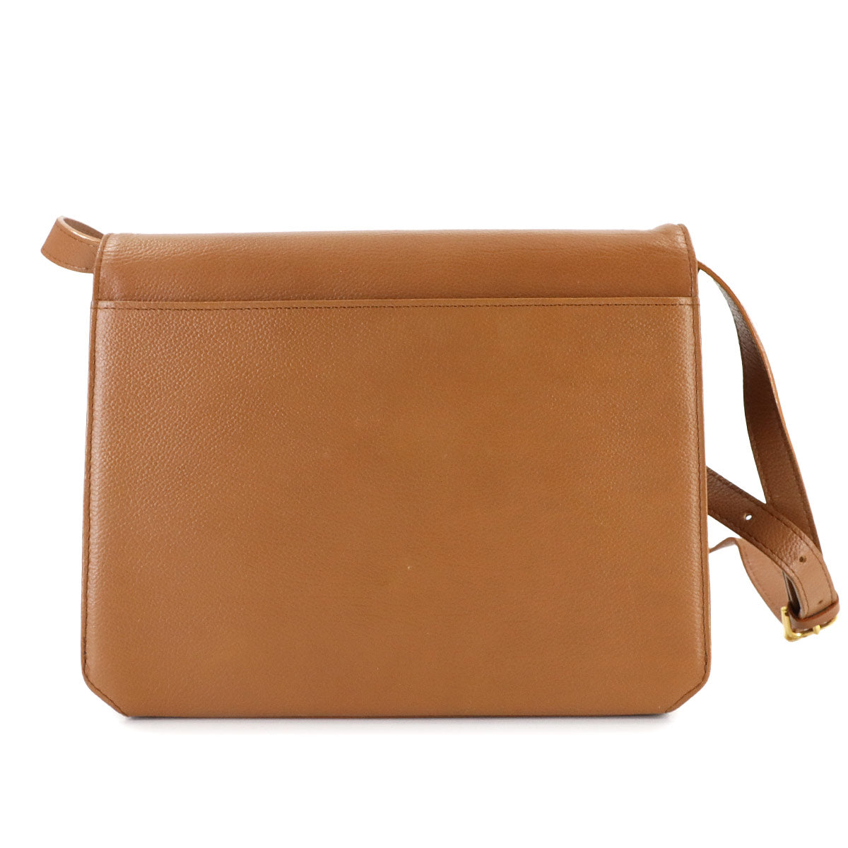 Shoulder Bag Leather Brown Purse