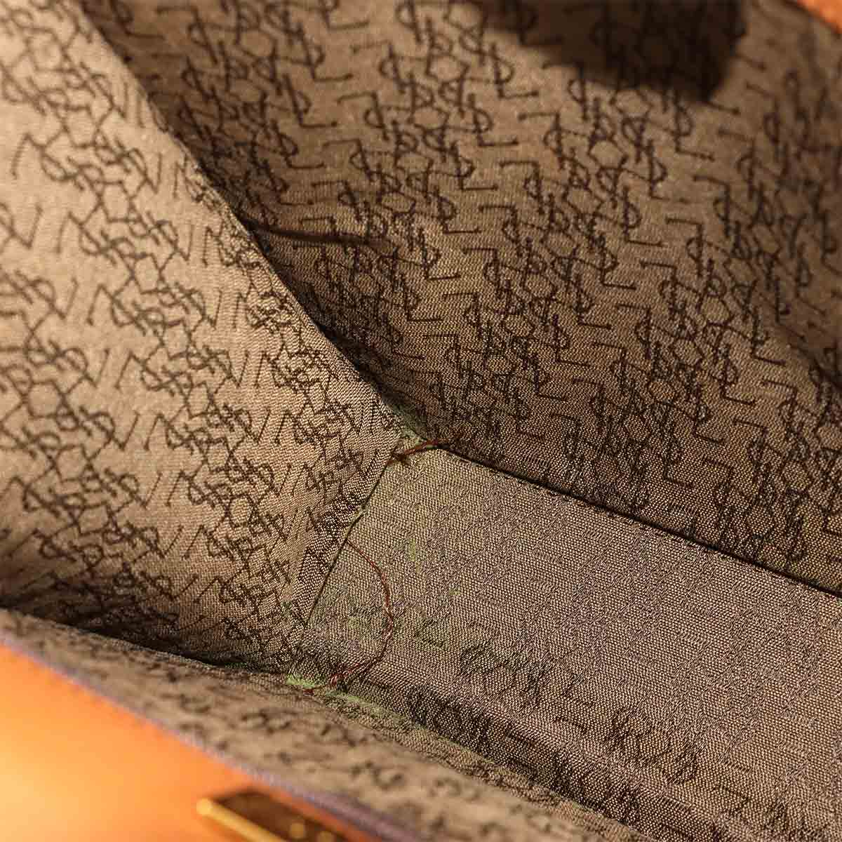 Shoulder Bag Leather Brown Purse