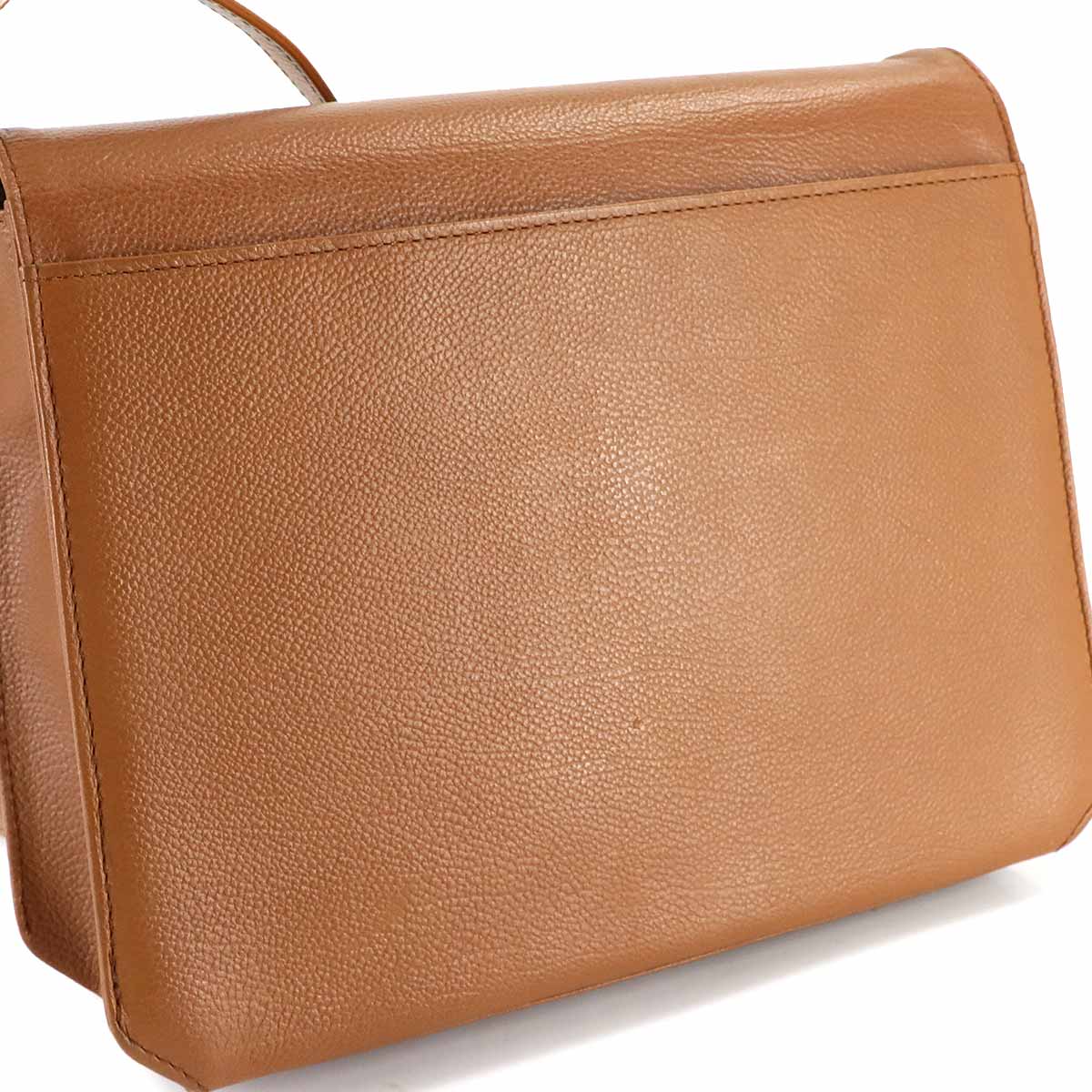 Shoulder Bag Leather Brown Purse