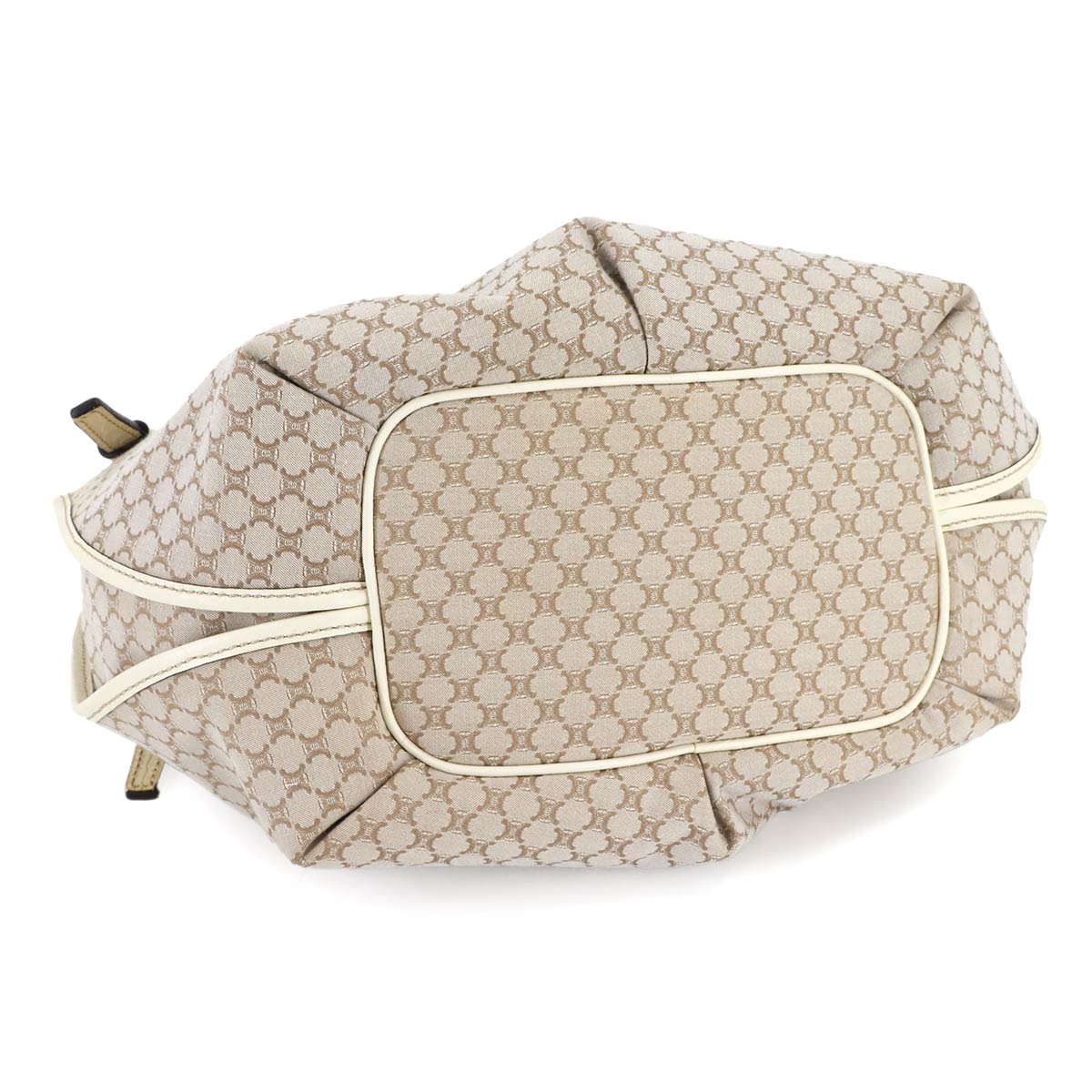 Bittersweet Tote Bag Canvas Leather Beige Purse