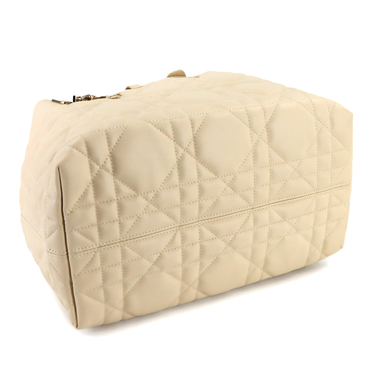 Toujours Medium Hand Bag Leather Light beige M2821OSNW