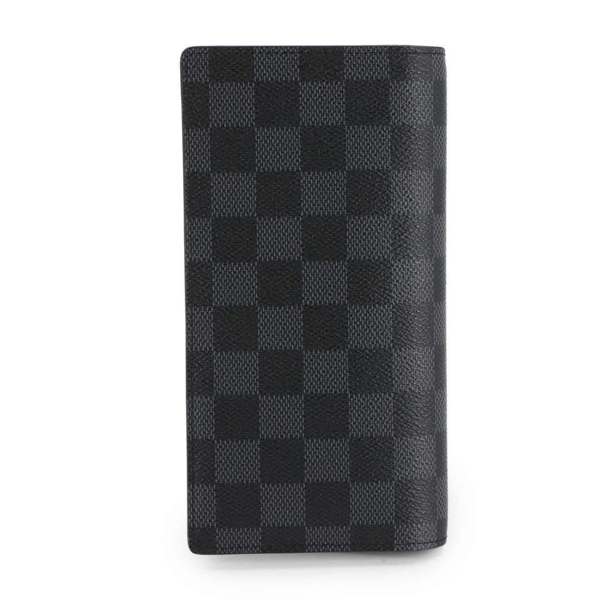 Damier Graphite Brazza Long Wallet Gray N62665 Purse