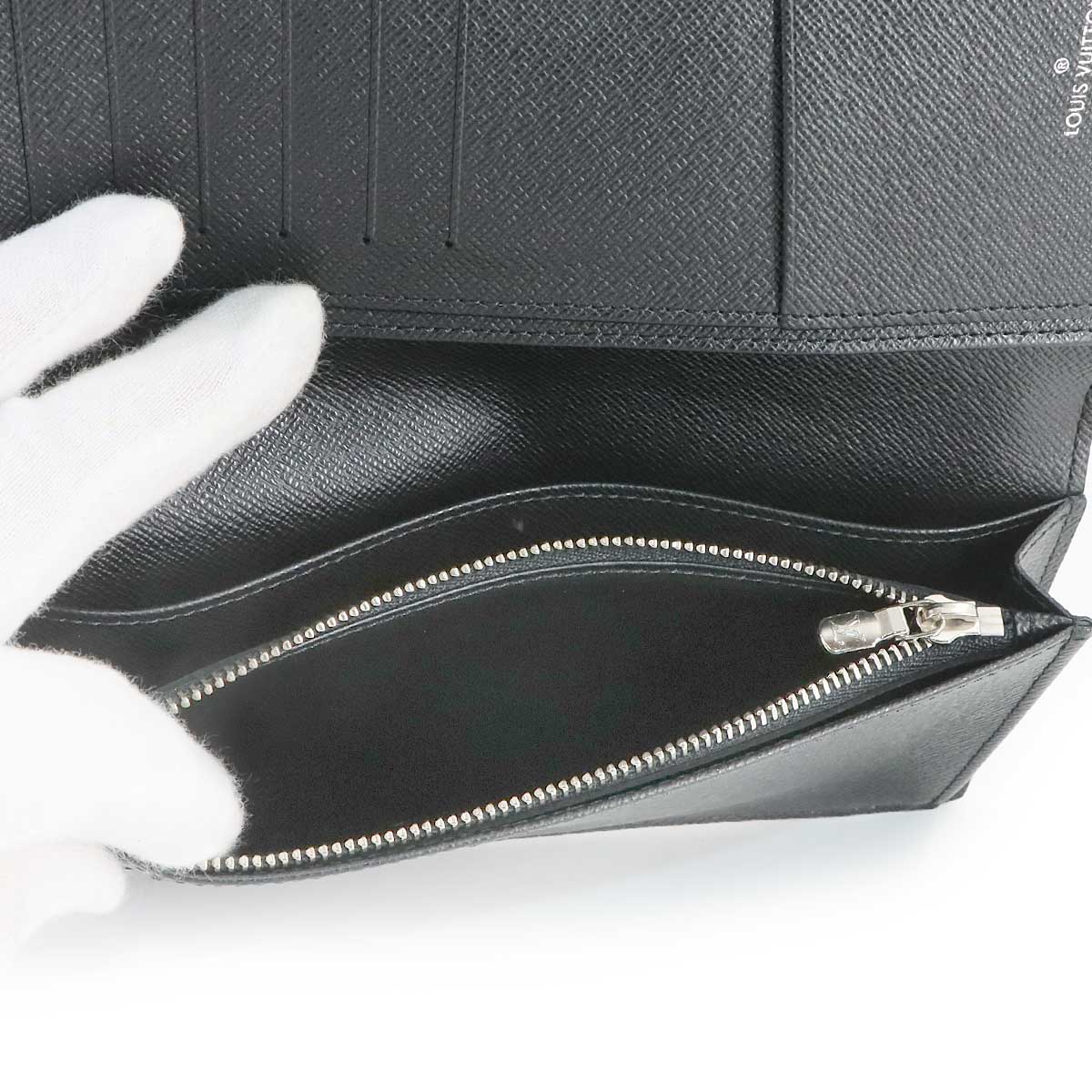 Damier Graphite Brazza Long Wallet Gray N62665 Purse