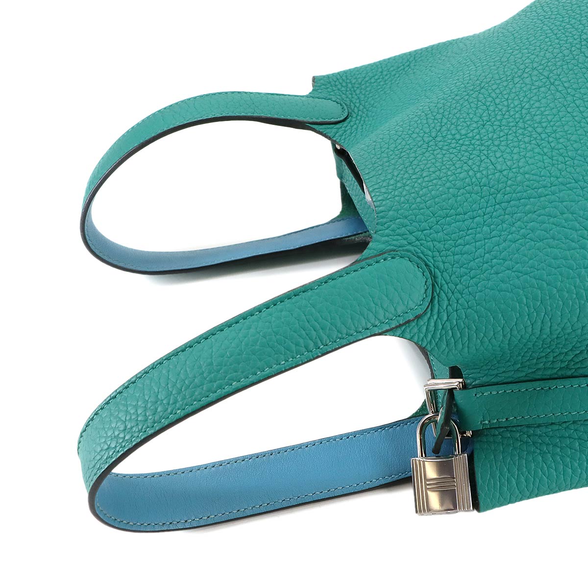 Picotin Lock Eclat PM Hand Bag Taurillon Clemence Vert Verone