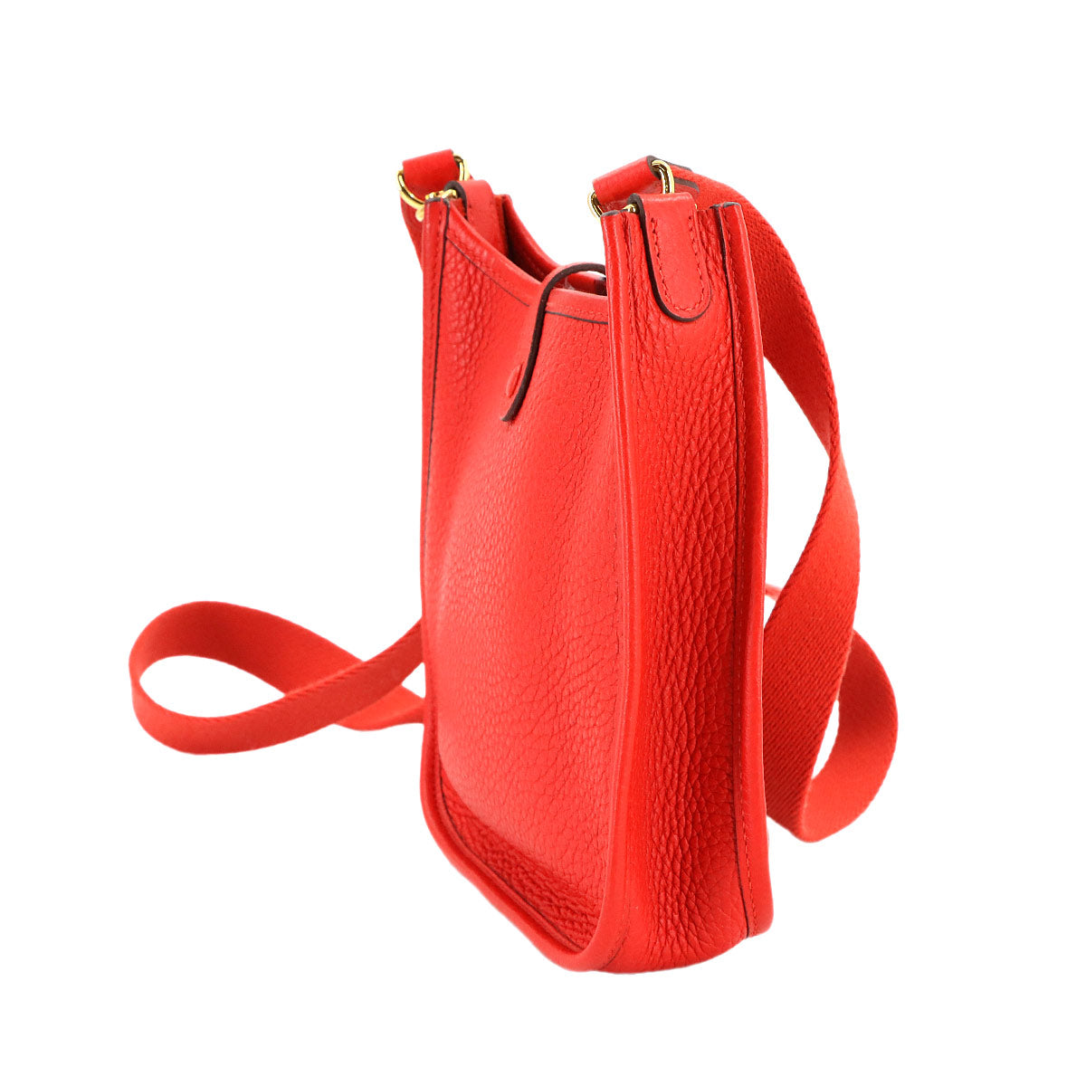 Evelyne Amazone TPM Shoulder Bag Taurillon Clemence Red