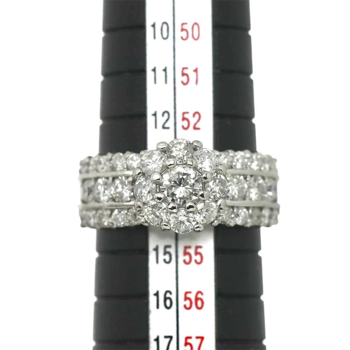 Diamond 2.00ct Ring Pt Platinum size6.5-6.75(US)