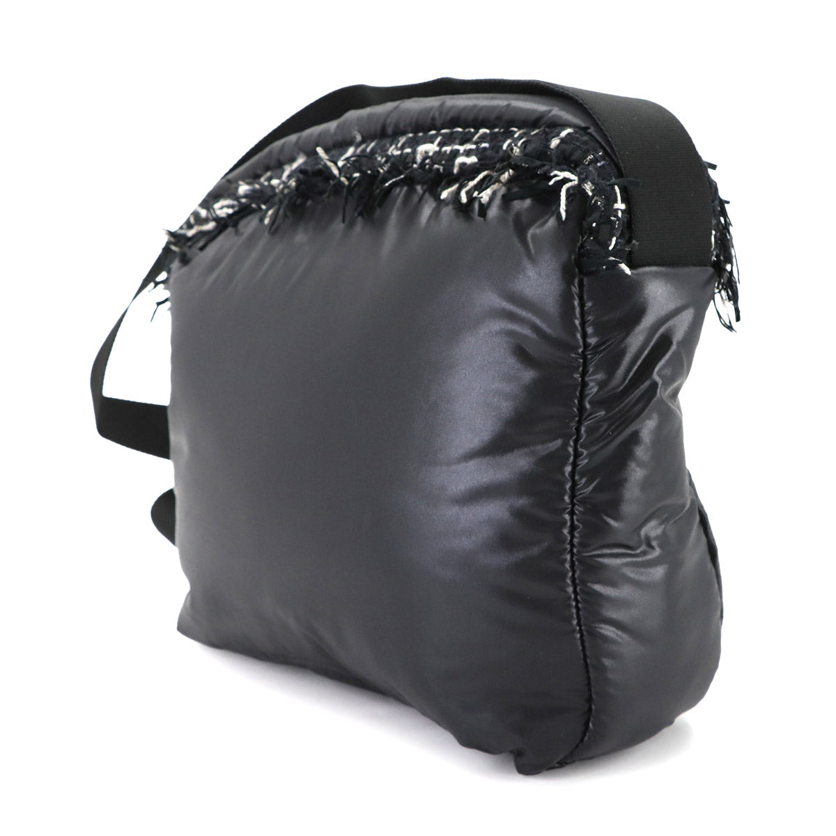 Coco Neige Shoulder Bag Nylon Black A57587 Coco Logos Purse