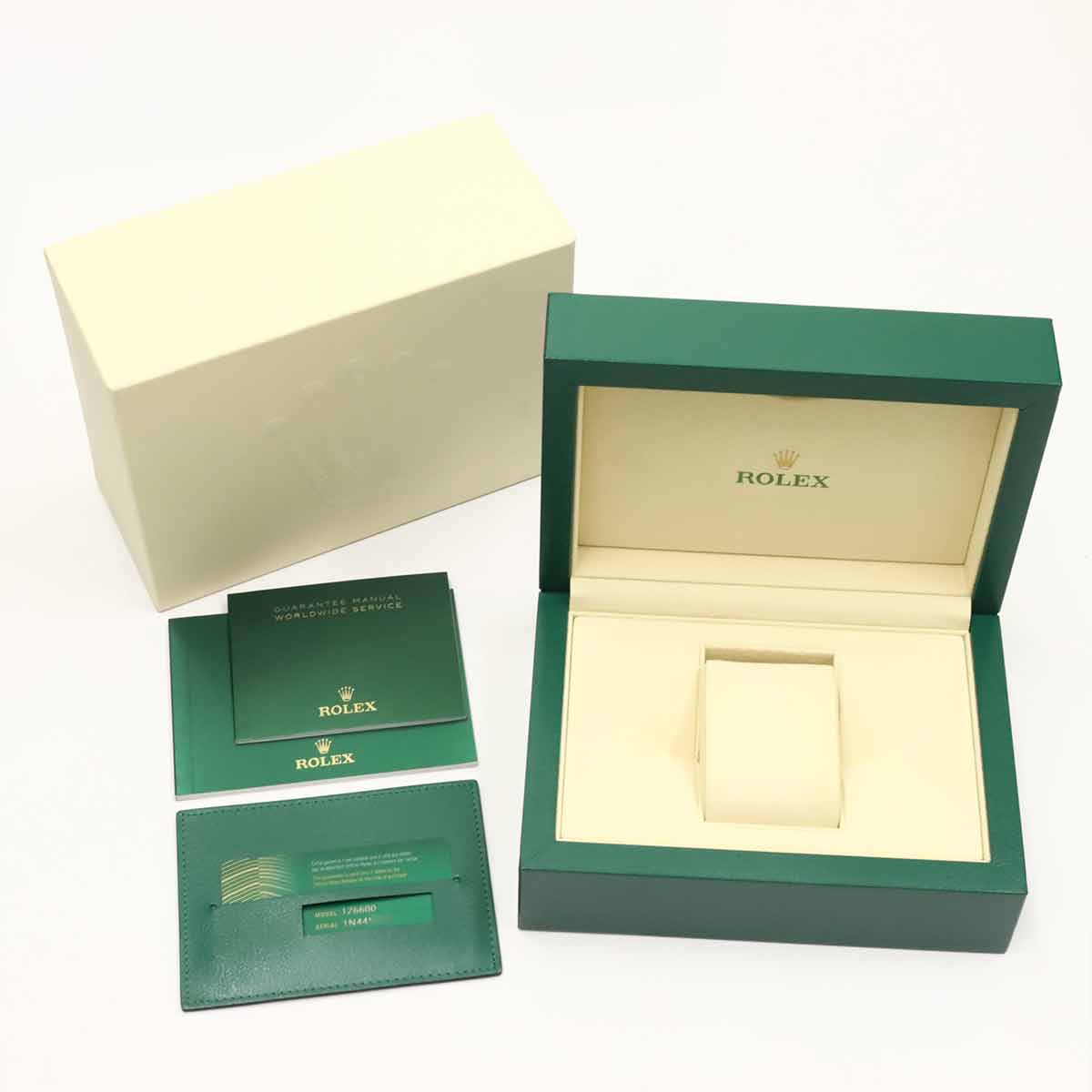 Sea-Dweller 126600 Random Roulette Date Black Dial Mens