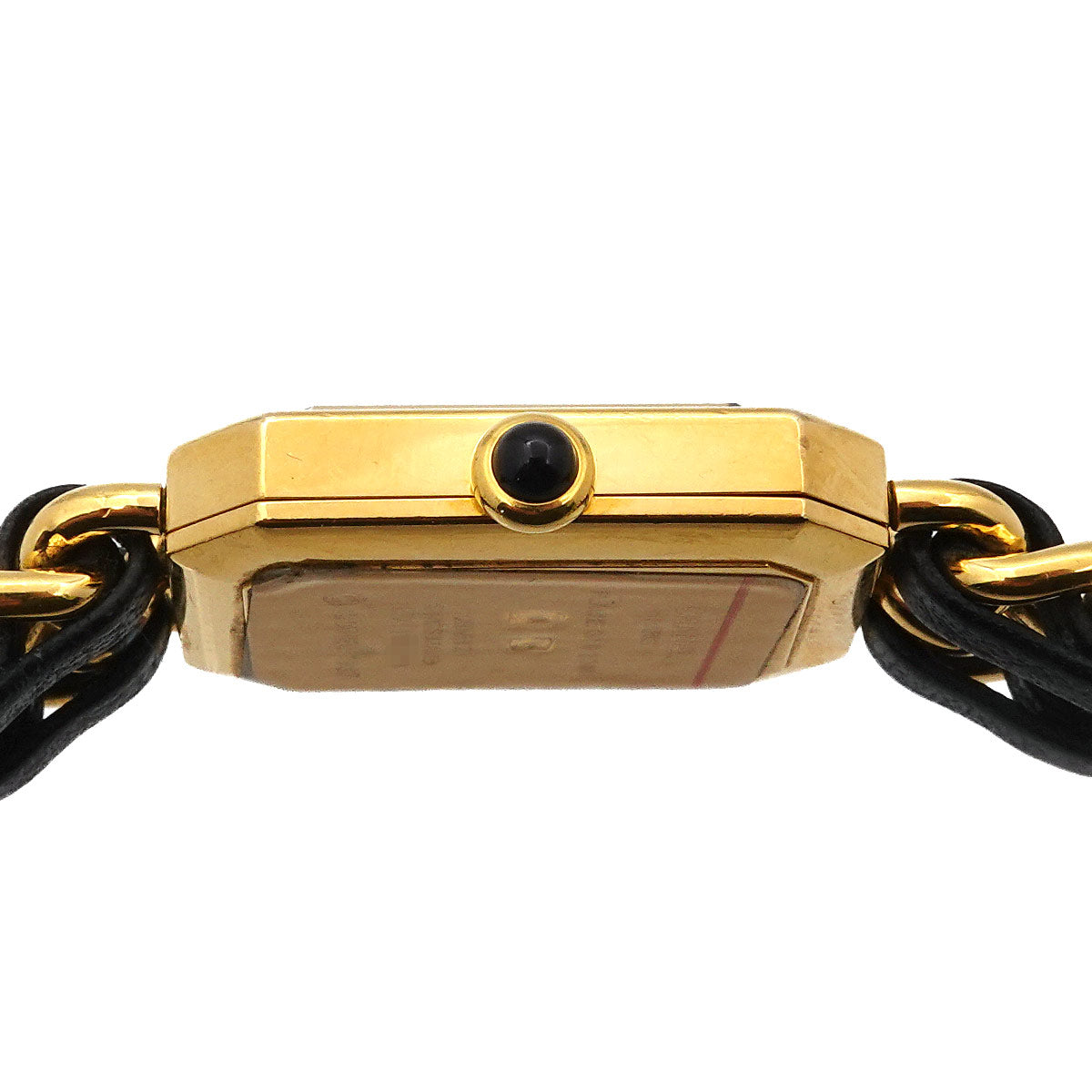 Premiere Size L H0001 Vintage Quartz Black Dial Ladies Watch