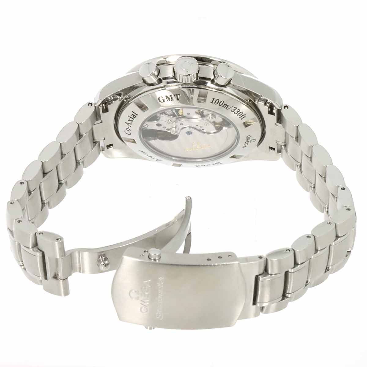 Speedmaster Broad Arrow GMT 3581 50 Automatic Black Dial Mens