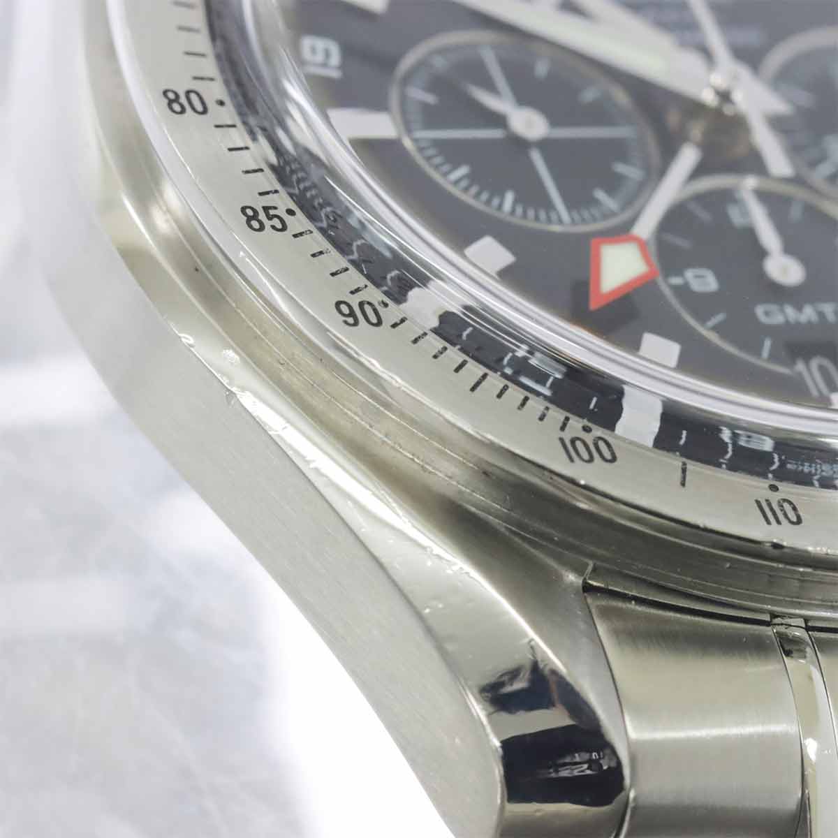 Speedmaster Broad Arrow GMT 3581 50 Automatic Black Dial Mens