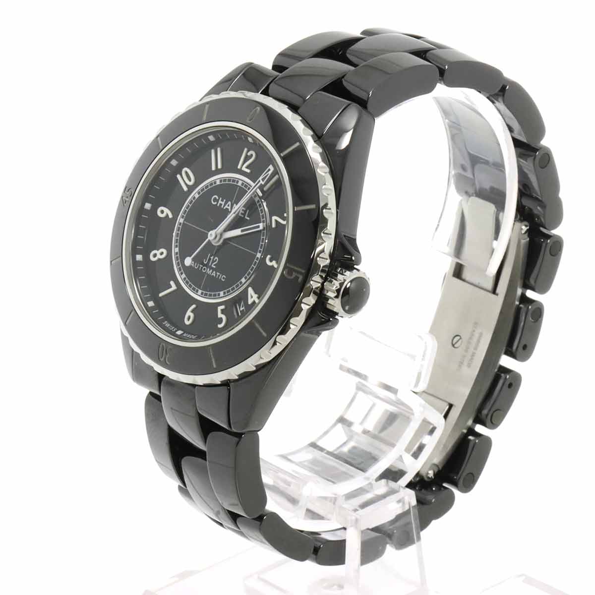 J12 H5697 Automatic Date Black Dial Mens Watch