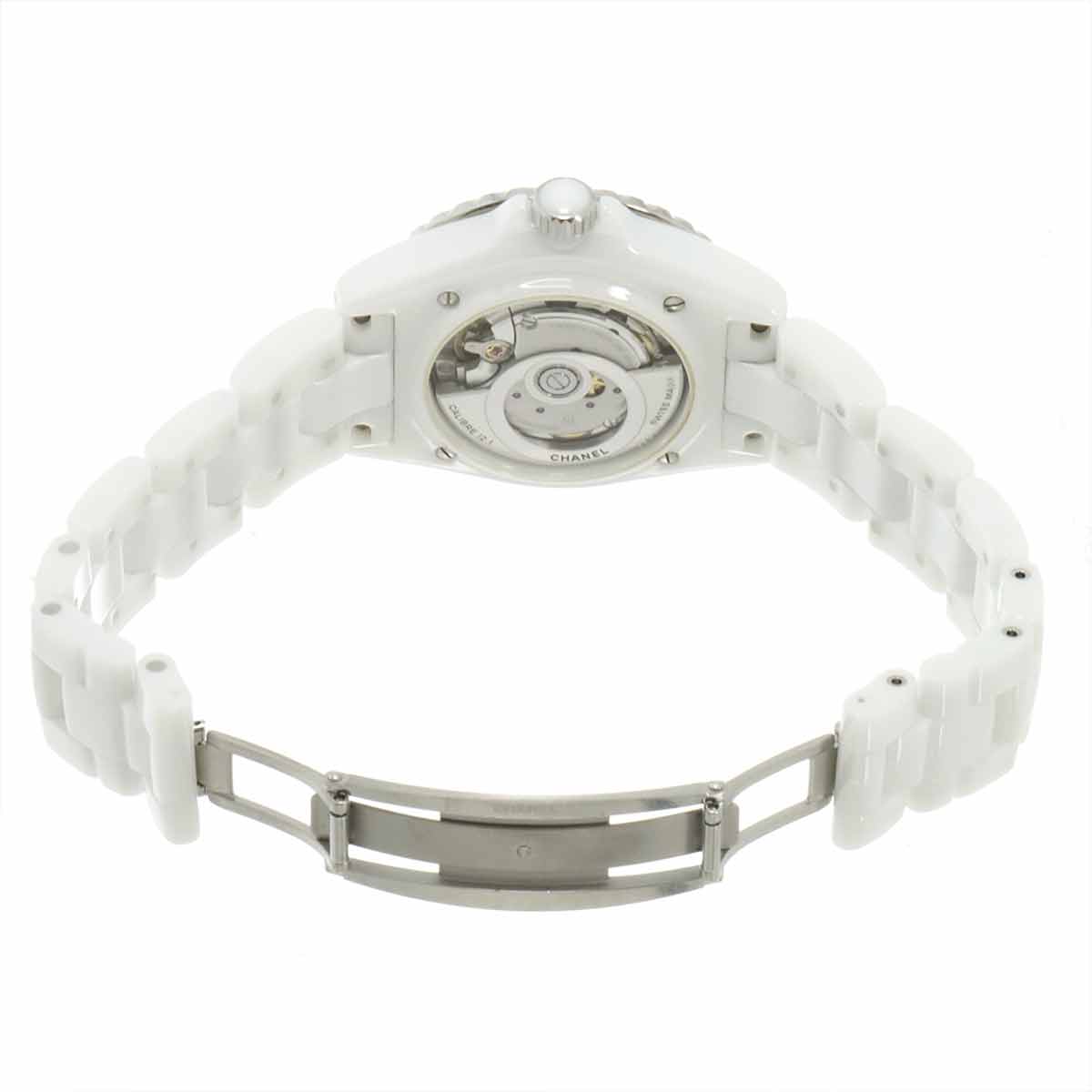 J12 H5700 Date Automatic White Dial Mens Watch