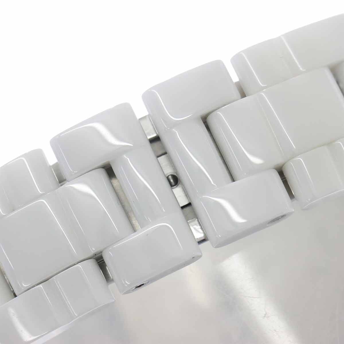 J12 38mm H1629 12P Diamond Automatic White Dial Mens Watch