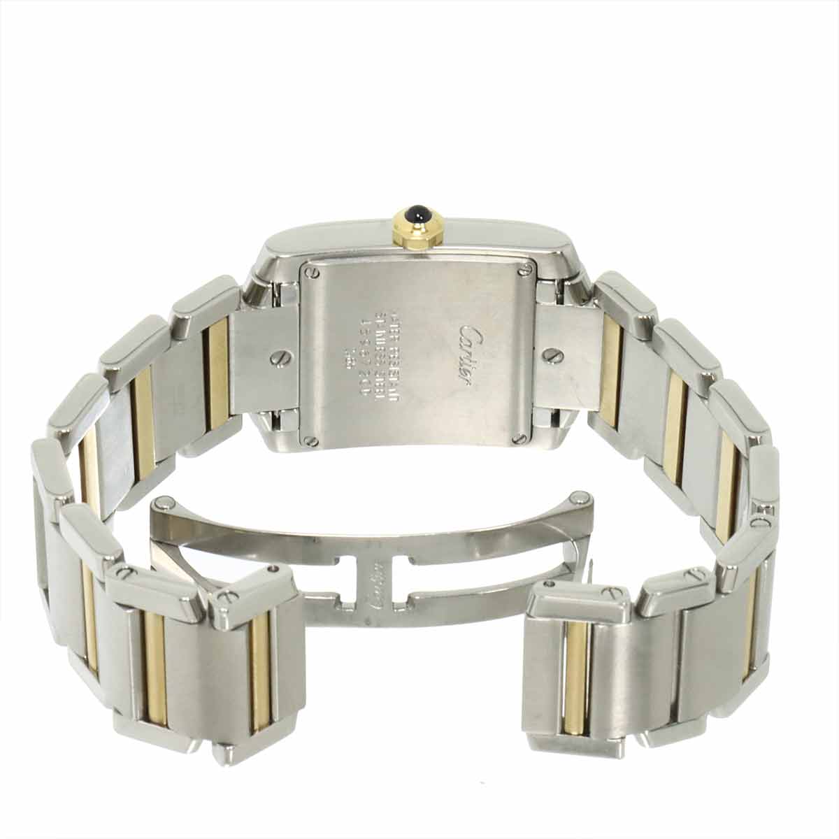 Tank Francaise MM W51012Q4 Quartz 750 YG Cream Dial Boys