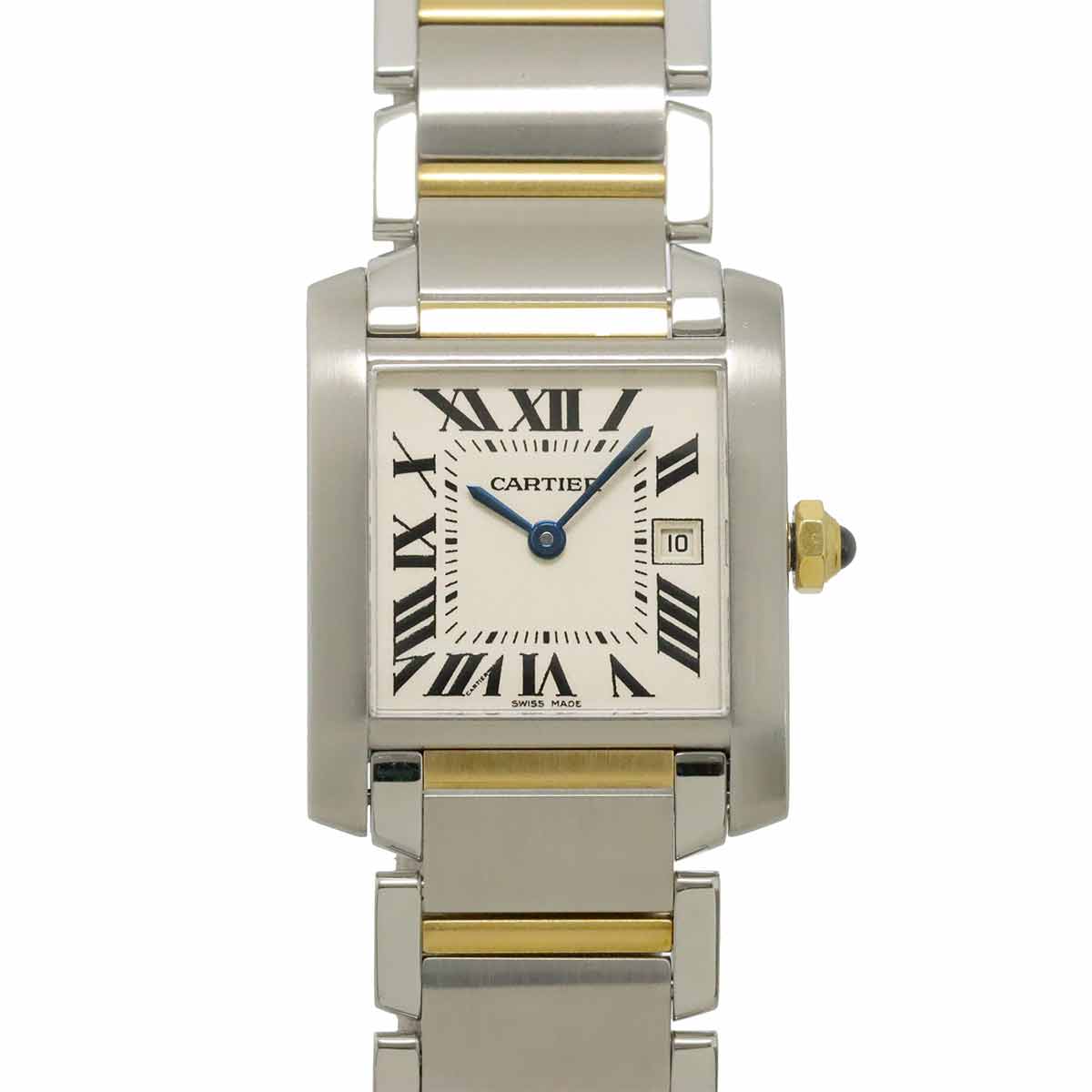 Tank Francaise MM W51012Q4 Quartz 750 YG Cream Dial Boys