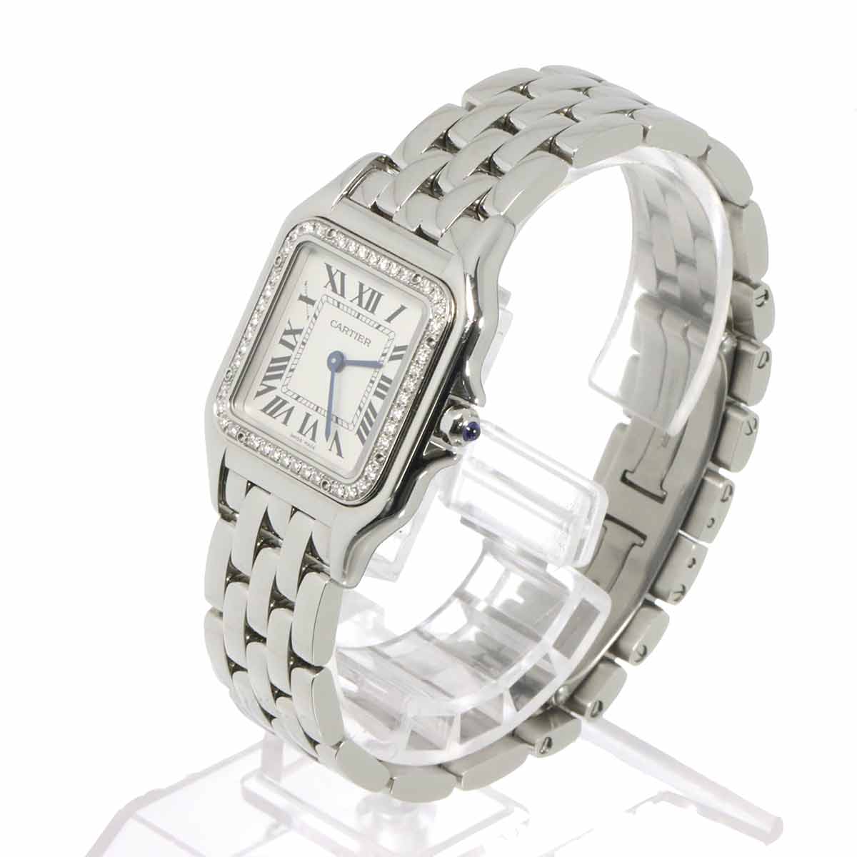 Panthere de Cartier MM W4PN0008 Quartz Silver Dial Boys