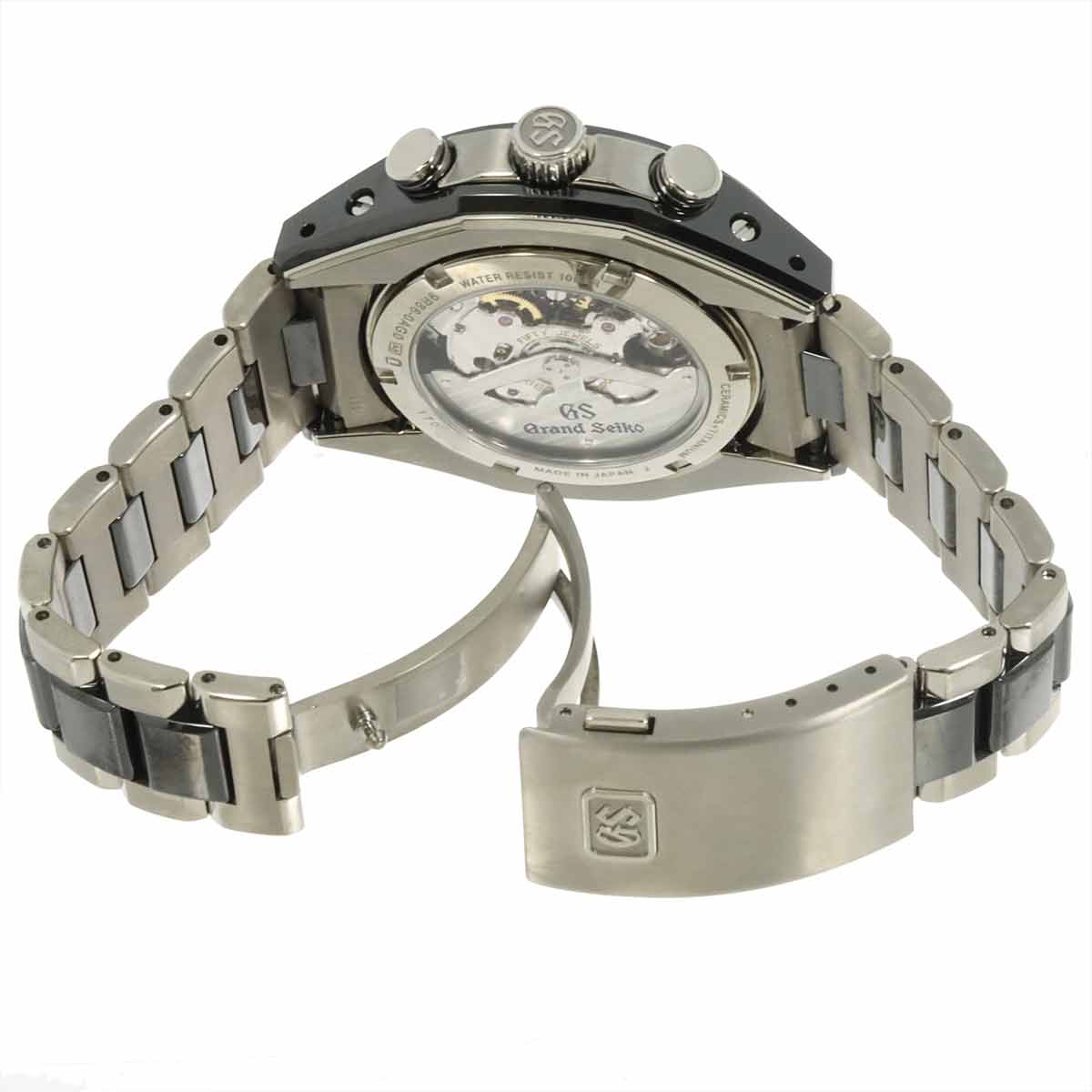 Spring Drive GMT SBGC221 9R86 0AG0 White Dial Mens