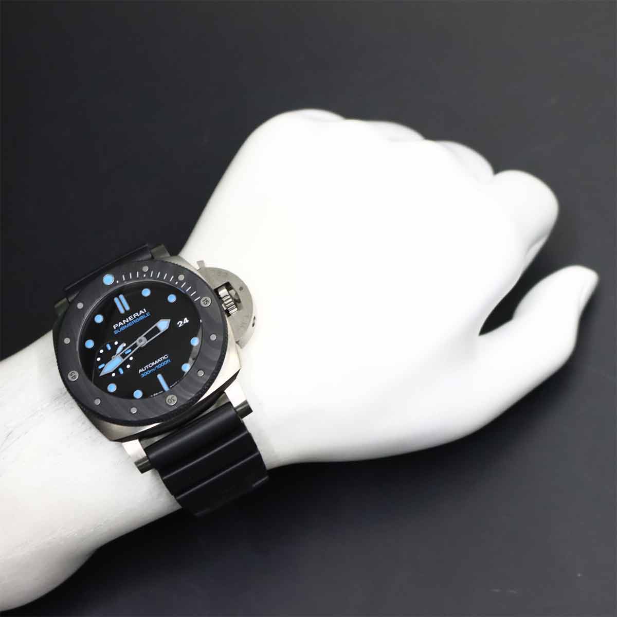 Submersible PAM00799 Automatic Black Dial Mens Watch