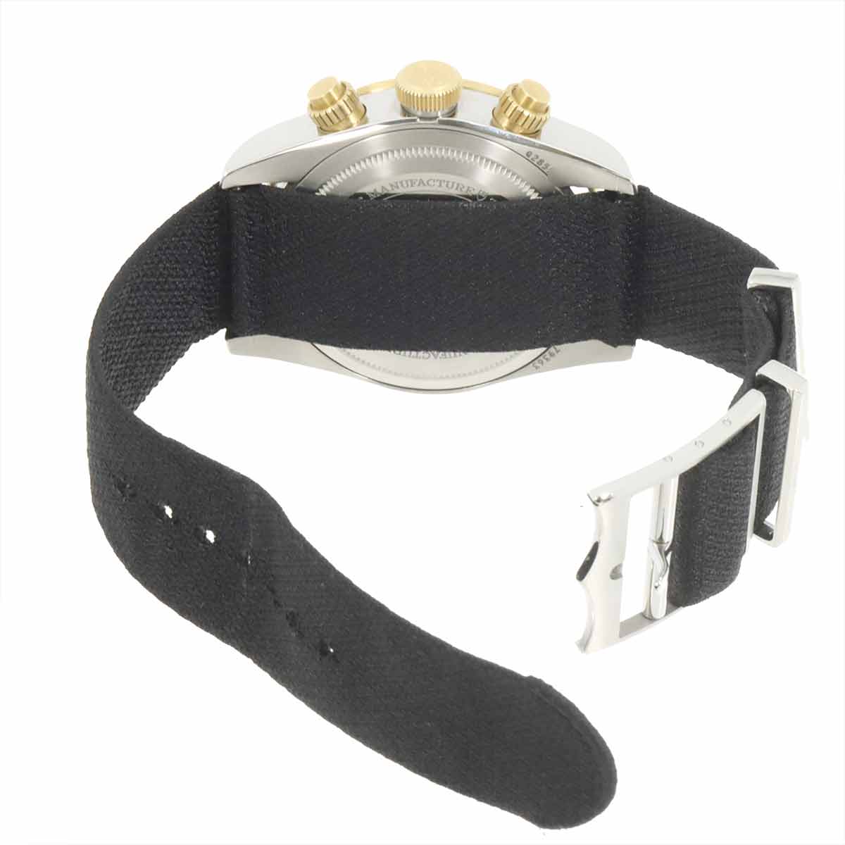 Heritage Black Bay 79363N YG Chronograph Automatic Date Mens