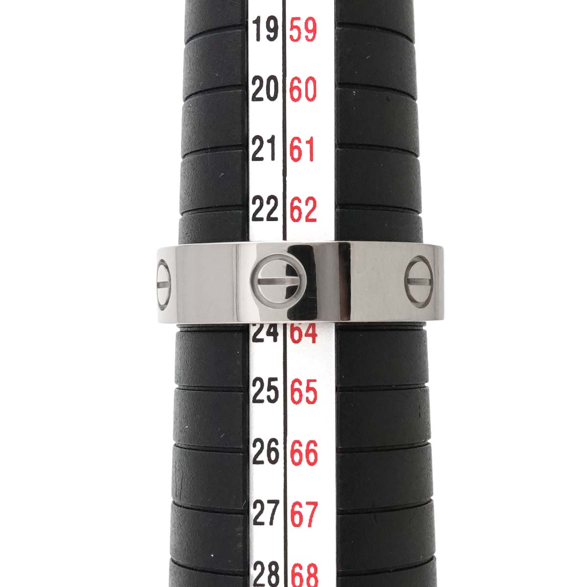 Love Ring 18K White Gold 750 size64 10.25(US)