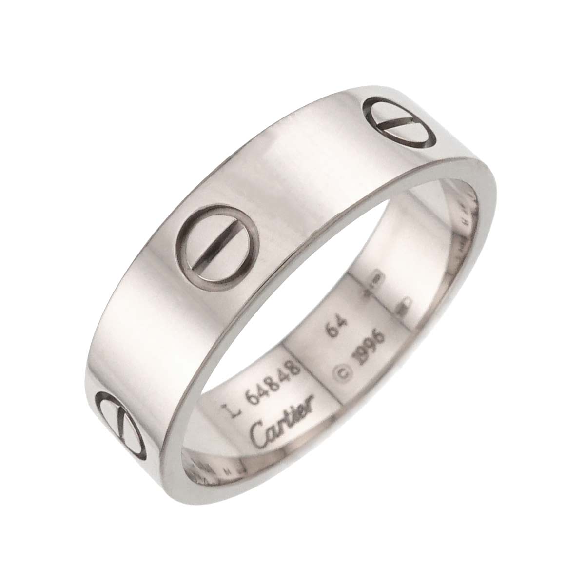 Love Ring 18K White Gold 750 size64 10.25(US)