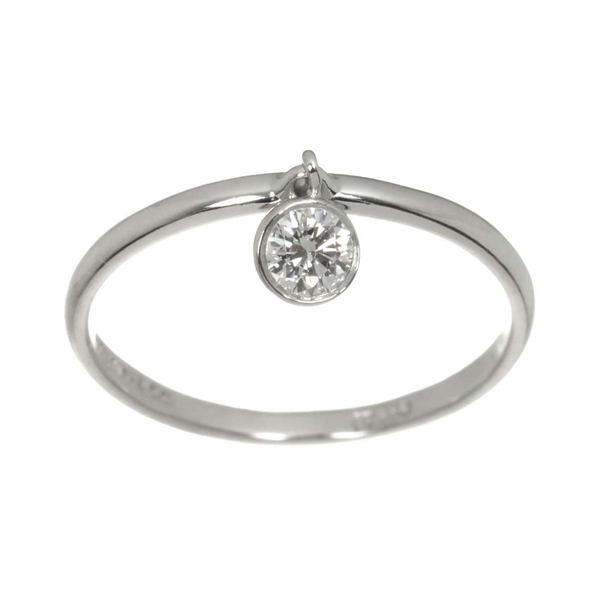 Diamond Ring Pt Platinum Size5.75-6(US)