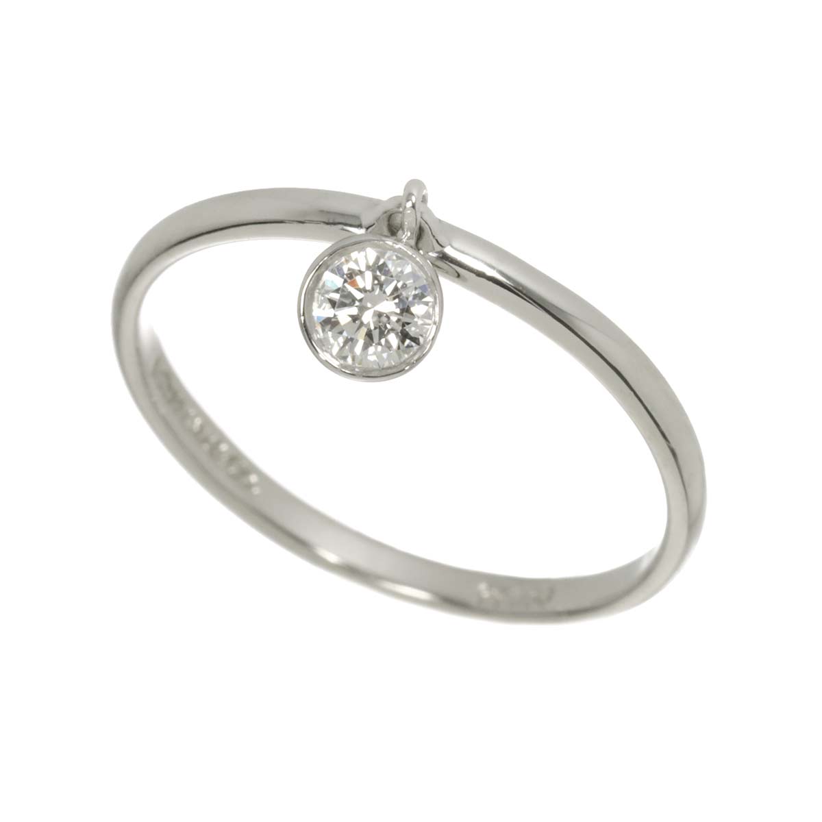 Diamond Ring Pt Platinum Size5.75-6(US)