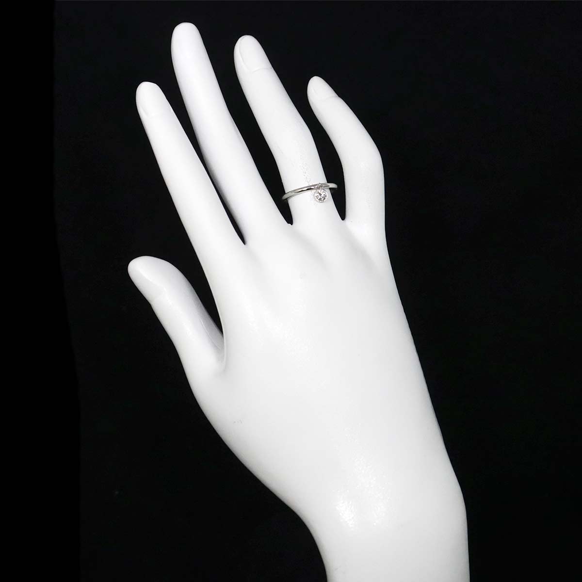 Diamond Ring Pt Platinum Size5.75-6(US)