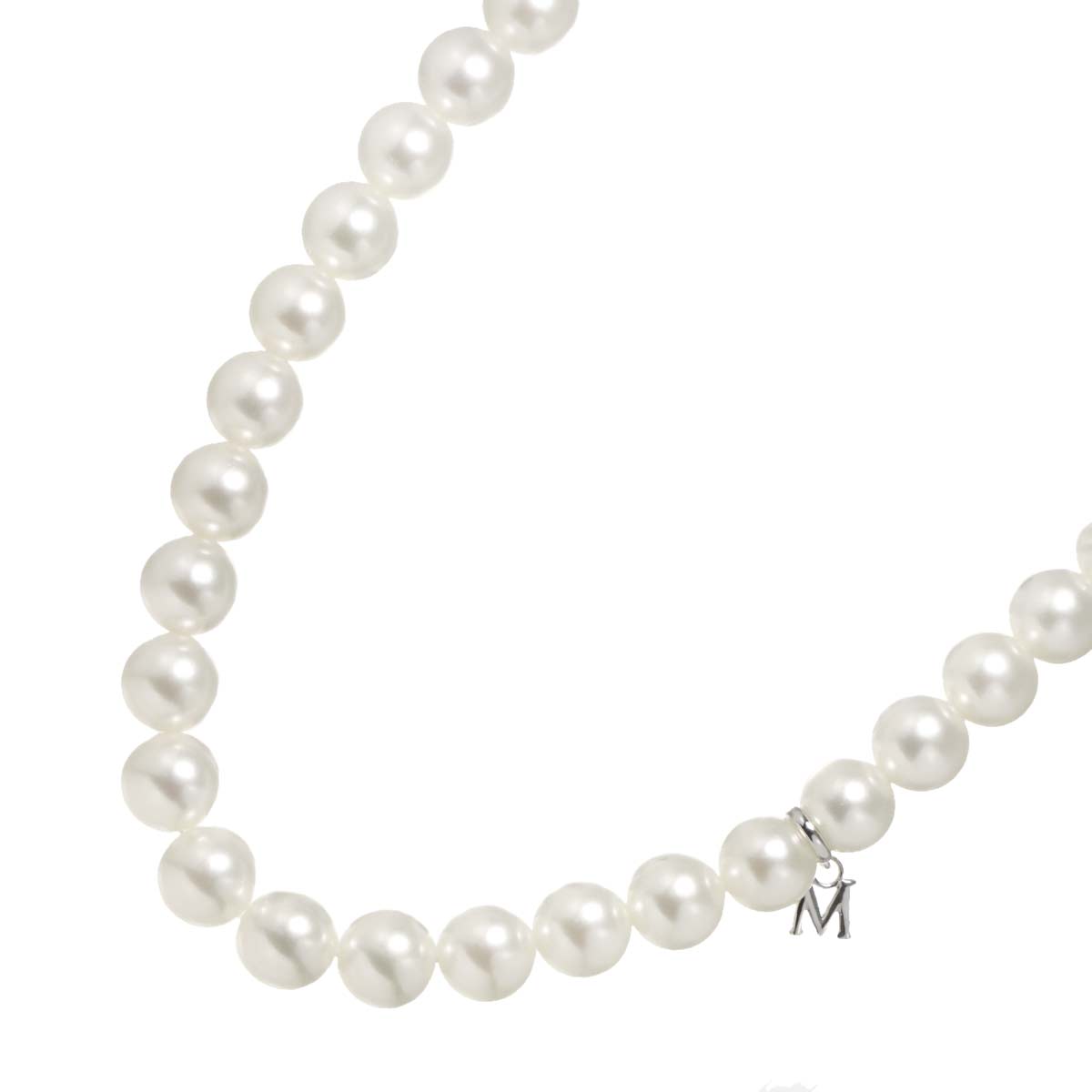 Akoya Pearl 7.4-7.0mm Necklace SV