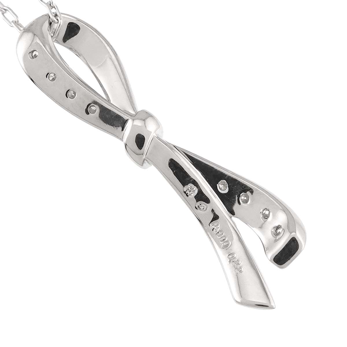 Diamond 0.22ct Necklace Pt Platinum